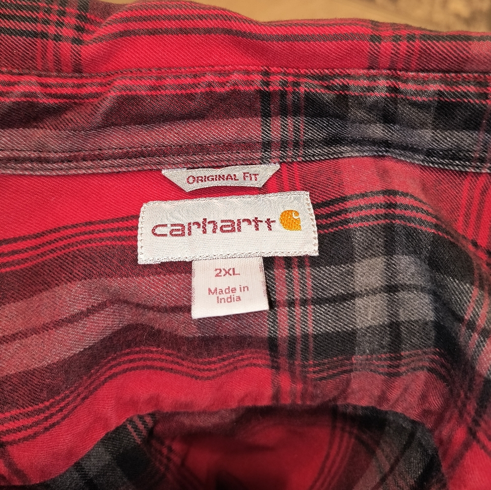 Carhartt flannel shirt